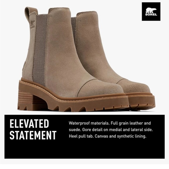 Sorel Women’s Joan Now Chelsea Boot NWOB
Omega Taupe/Gum II - Picture 4 of 13